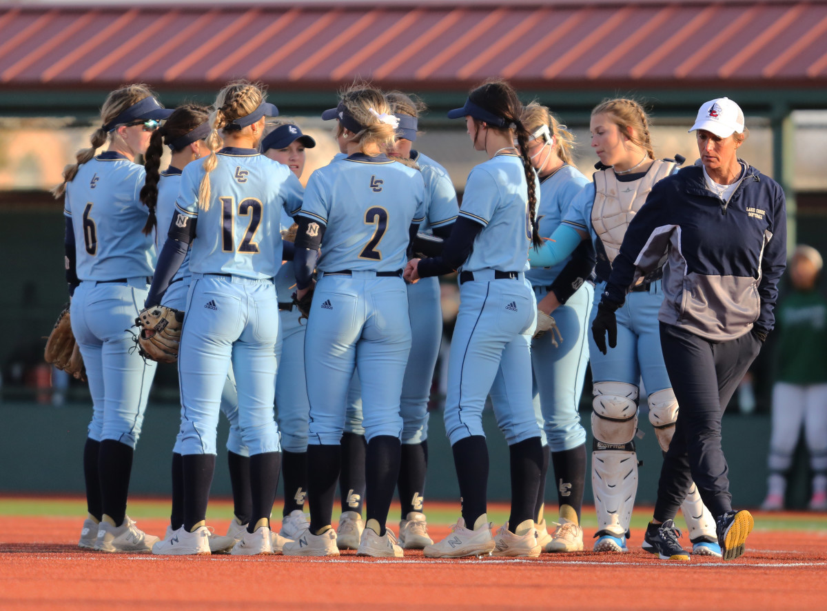 Montgomery Lake Creek Prosper Texas softball Allen Tournament 022323 Brian McLean 21